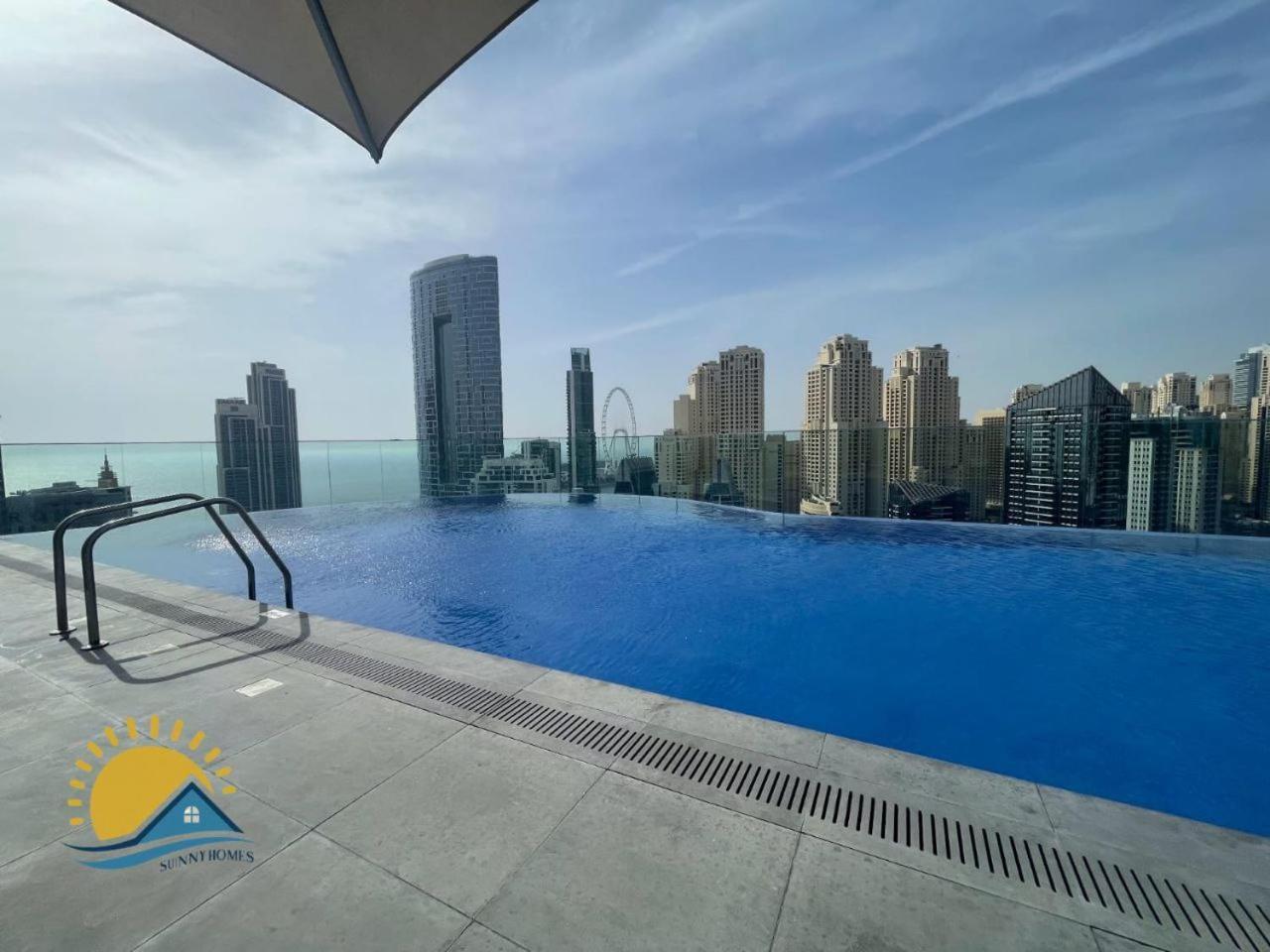 Dubai Marina Walk Gem Modern Apartments With Pool & Gym Access, Steps To Beach & Metro Managed By Sunnyhomes Экстерьер фото